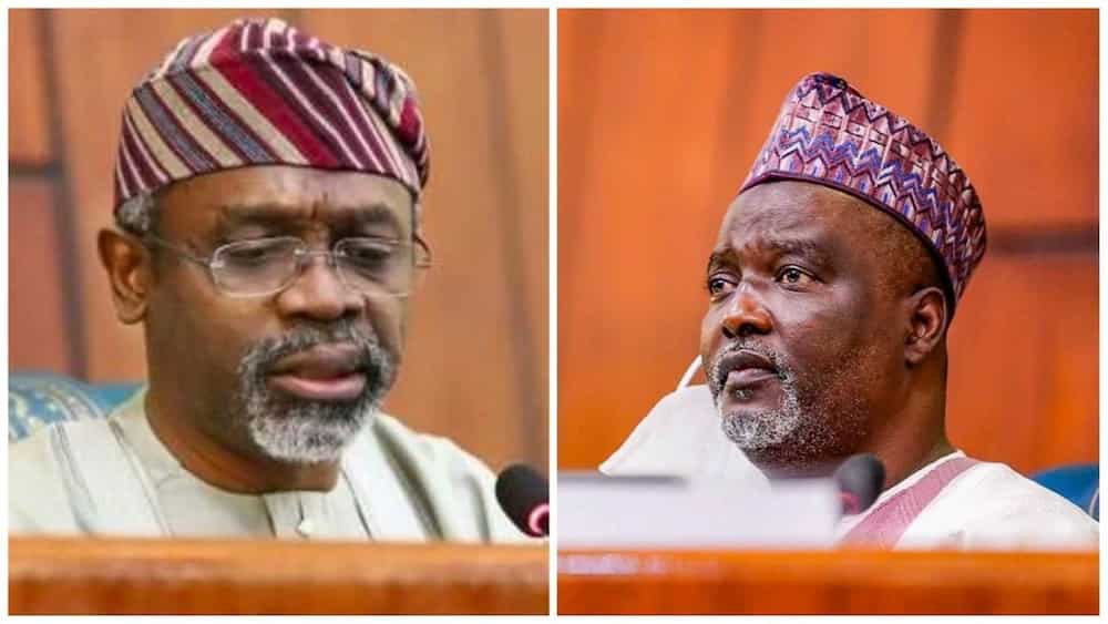 Speaker Gbajabiamila, Deputy trade words during plenary
