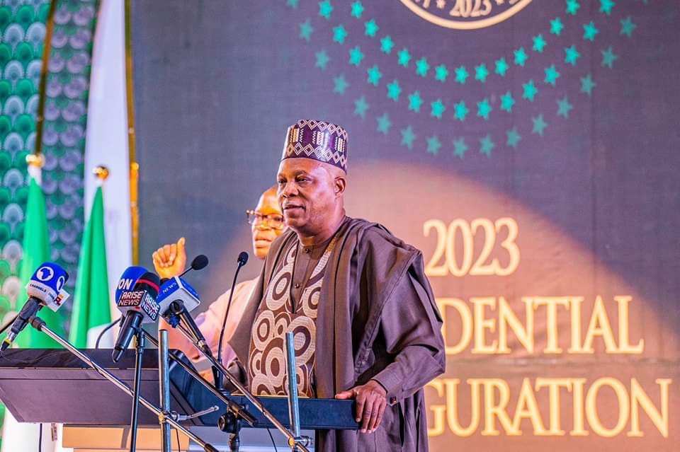 VP Shettima pledges unalloyed loyalty to President Tinubu as he assume office
