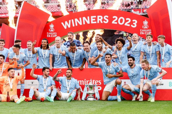 Manchester City edge closer to treble after FA Cup final win over Manchester United