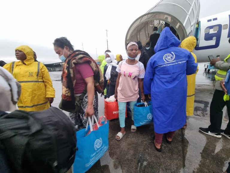 NEMA receives 108 stranded Nigerians from Libya