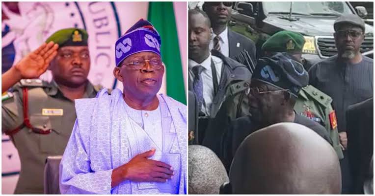 Breaking: President Bola Tinubu visit the office of NCTC