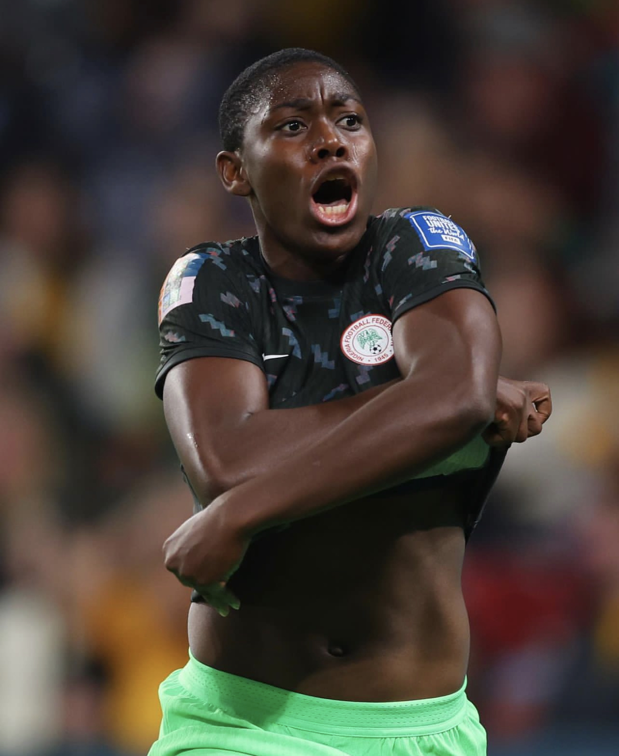 Asisat Oshoala becomes first Nigerian player to score at three Women’s World Cups