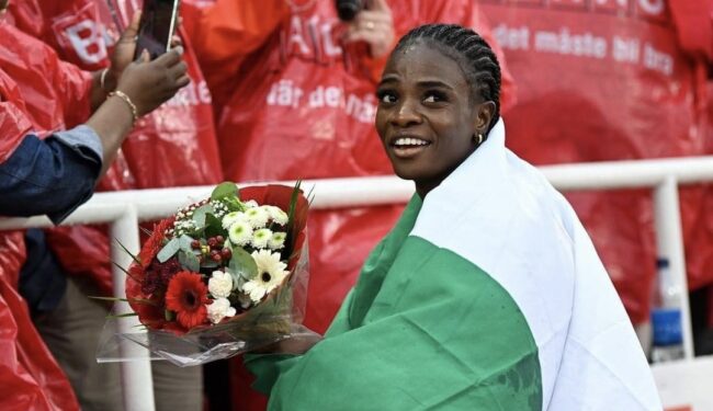 Tobi Amusan wins Stockholm Diamond League with 12.52s
