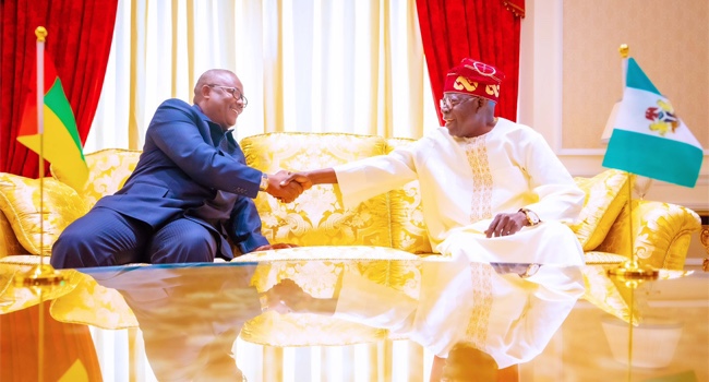 Guinea-Bissau President Visited To Pay Solidarity, Lauded Tinubu On Policies – Presidency