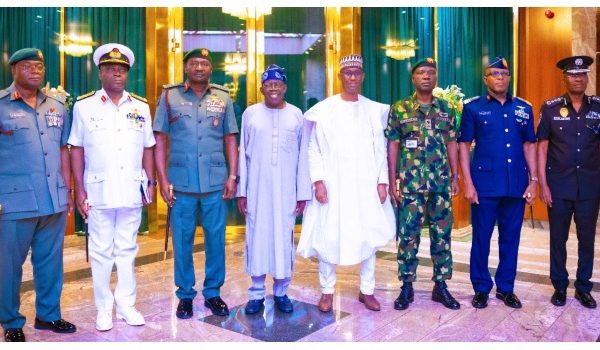 There’s Work To Be Done, Tinubu Tells Service Chiefs At First Meeting