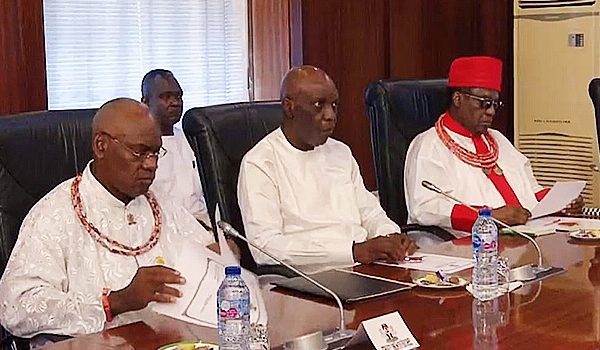 Tinubu Meets With Oba of Benin In Aso Rock