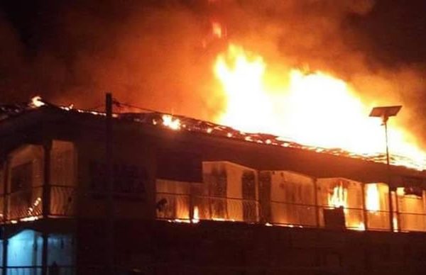 Fire Guts shop in Kwara