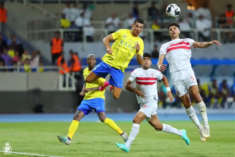 Al Nassr vs Zamalek:Ronaldo’s Goal Sends Club Into Arab Cup knockout Stage