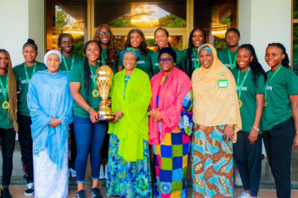 First Lady Hosts D’Tigress