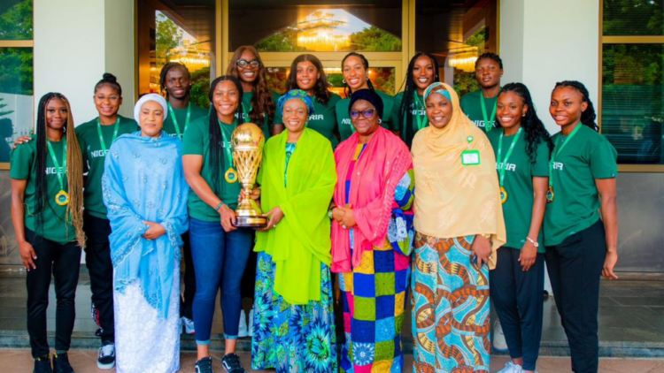 First Lady Hosts D’Tigress