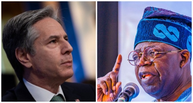 Blinken Commends Tinubu’s Efforts To Restore Constitutional Order In Niger