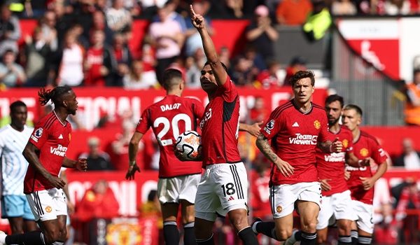 Man Utd Rally To Beat Forest, Arsenal Held By 10-Man Fulham