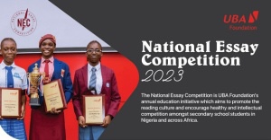 UBA Foundation launches 2023 National Essay Competition