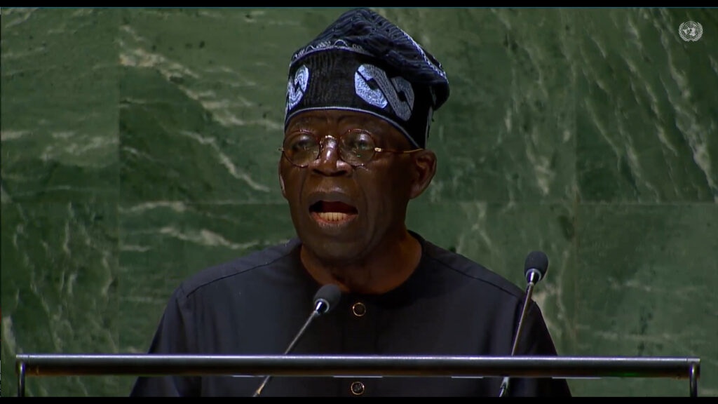 Africa Does Not Wish to Replace Old Shackles With New Ones, Says Tinubu In First UNGA Address