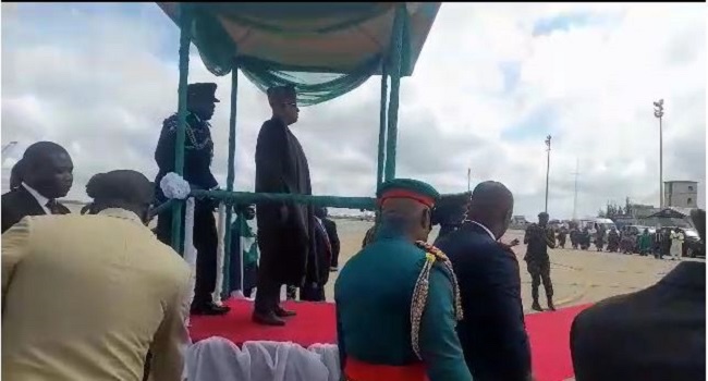 Shettima Attends Passing Out Parade Of NDA Cadets In Kaduna