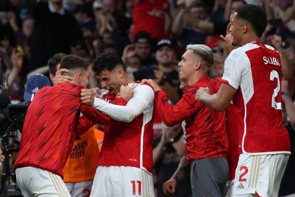 Martinelli’s strike ensures Arsenal secure first EPL victory over Man City since 2015