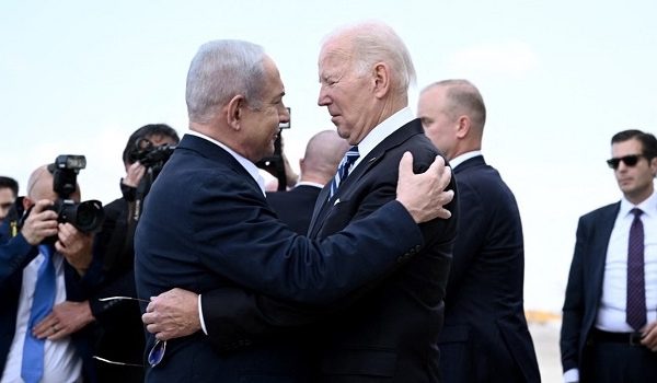 Biden Arrives On Solidarity Visit To Israel