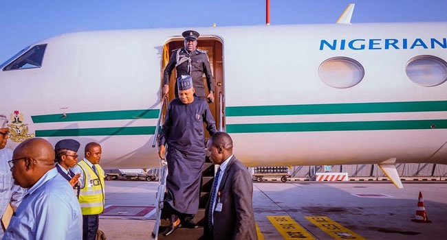 Food Security: Shettima Arrives In US For World Food Prize Int’l Dialogue