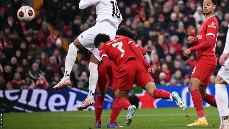 Liverpool 4 v 0 LASK: Liverpool beat LASK to top Europa League group