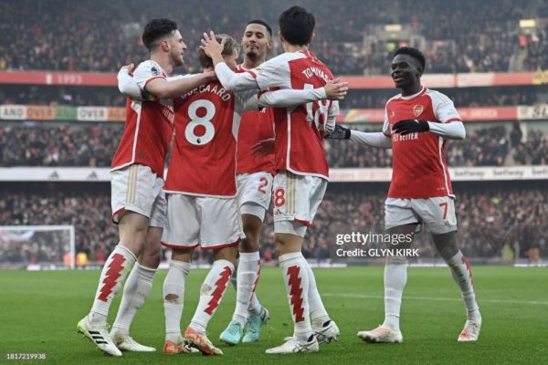 EPL: Arsenal extend Premier League lead, Burnley score five