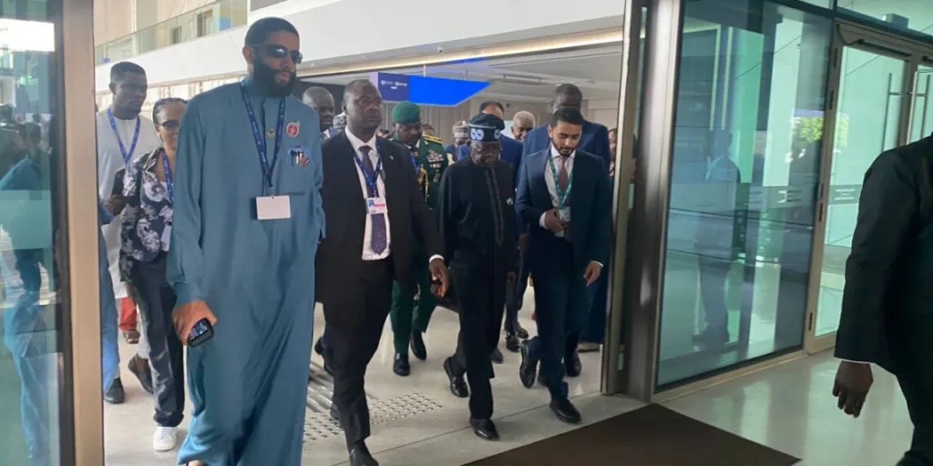 President Tinubu takes over 1,400 delegates on multibillion-naira junket to Dubai COP-28 conference