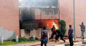 Fire engulfs Abuja Federal Secretariat