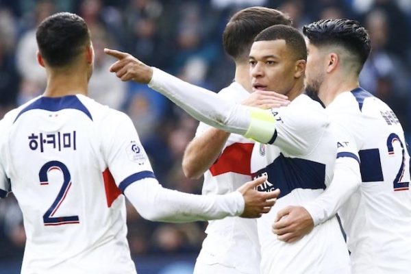 Ligue 1: Mbappe, Vitinha give 10-men PSG hard-fought win at Le Havre