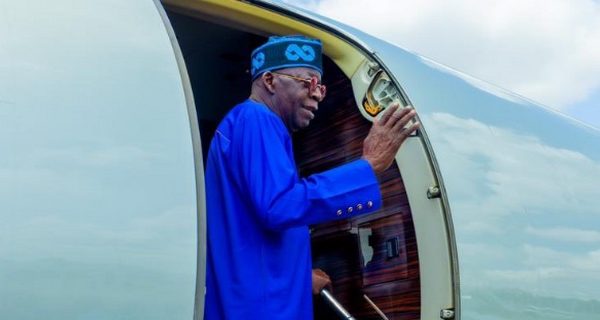 JUST IN: Tinubu departs Abuja for Maiduguri