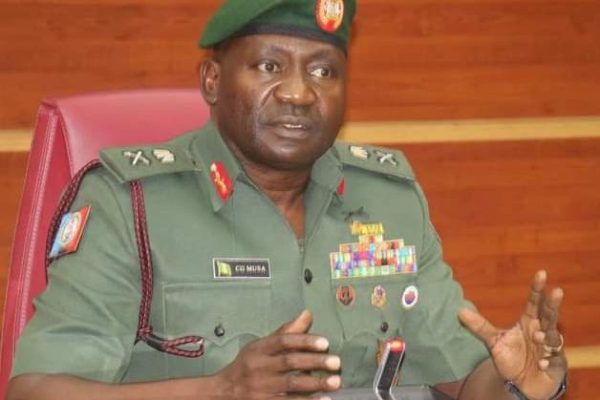 Military not profiting from insecurity — CDS