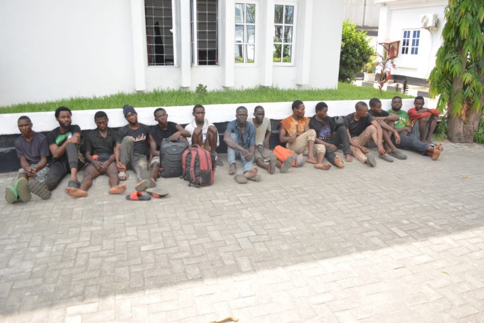 Navy arrests 14 stowaways in Lagos