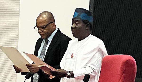 JUST IN: Simon Lalong Sworn In As Senator