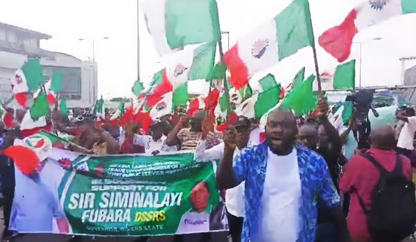 NLC, TUC Show Support For Fubara In Port Harcourt