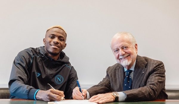 BREAKING: Osimhen Extends Napoli Contract Till 2026