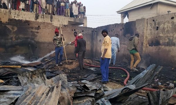 One Person Killed, Several Shops Razed As Fire Guts Central Market In Zamfara