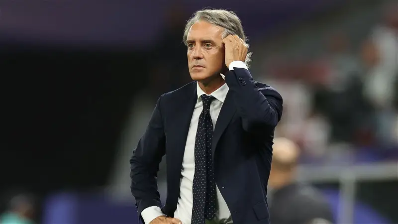 Saudi football chief brands Mancini penalty walkout ‘unacceptable