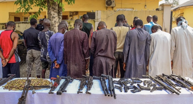 Police Arrest Abuja Kidnappers, Parade 16 Suspects