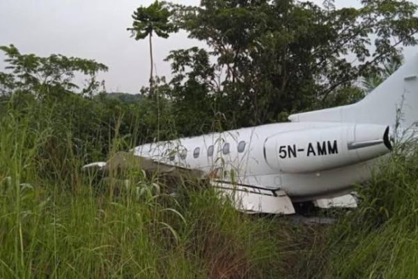 Private Jet With VIPs Onboard Overshoots Runway In Ibadan