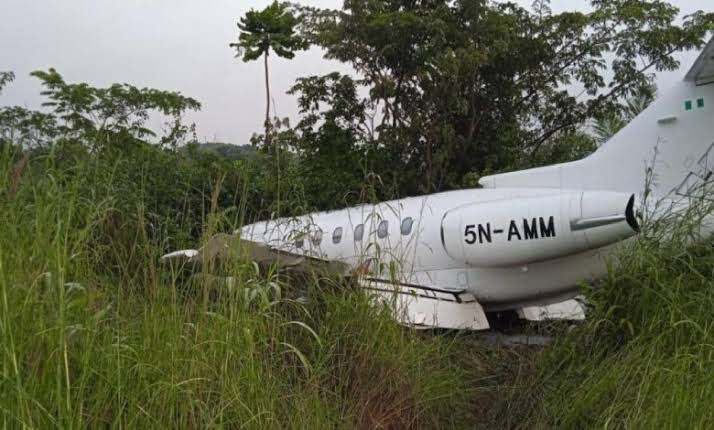 Private Jet With VIPs Onboard Overshoots Runway In Ibadan