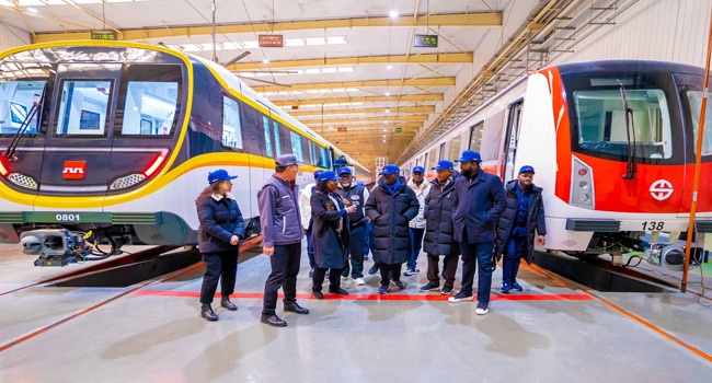 Lagos Red Line Rail To Be Flagged Off Month End, Says Sanwo-Olu