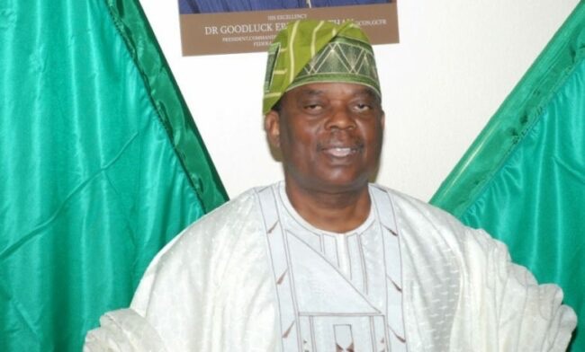 Jonathan’s ex-Chief of Staff, Arogbofa dies at 72