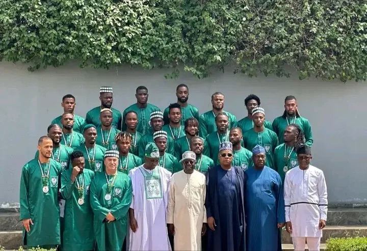 JUST IN: Tinubu Awards Super Eagles With MON Merit