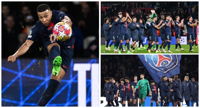 Mbappe Scores As PSG Take Control Of Real Sociedad Champions League Tie