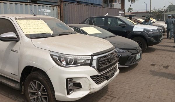 Customs Auction 462 Impounded Vehicles For ₦556m