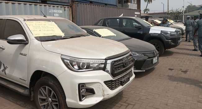 Customs Auction 462 Impounded Vehicles For ₦556m