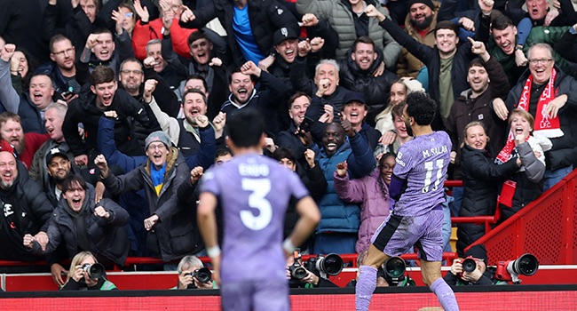 Salah Stars On Return As Liverpool Rout Brentford