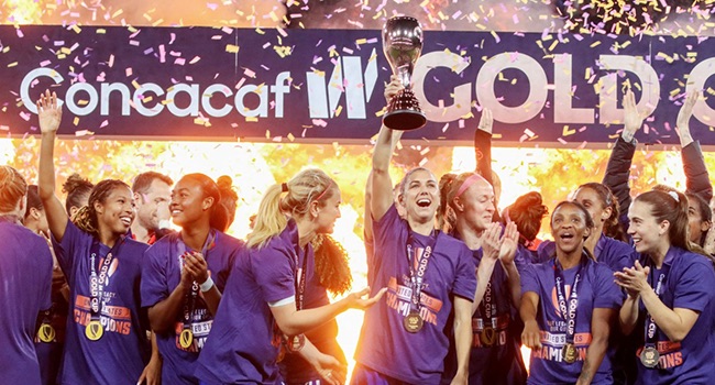 US Down Brazil To Win CONCACAF Women’s Gold Cup