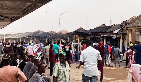 VIDEO: Cars Burnt As Fire Guts Wuse Market In Abuja