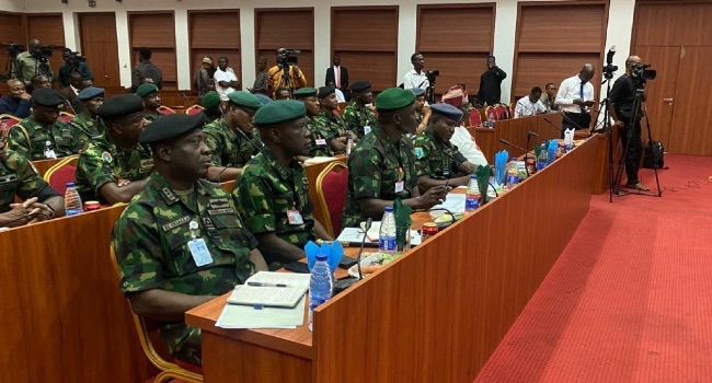 Service Chiefs, Senators In Closed-Door Session Over Soldiers’ Killing