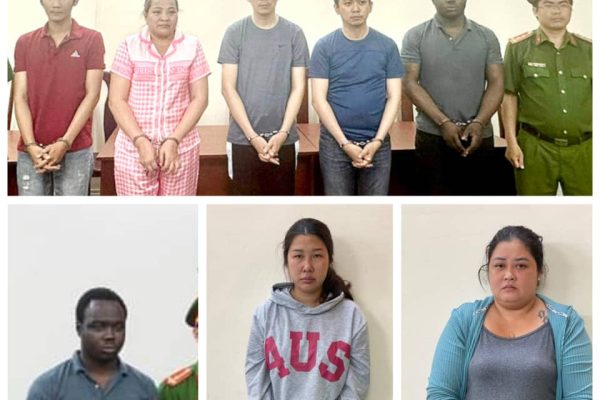 Nigerian man, Vietnamese wife arrested in Vietnam for money laundering