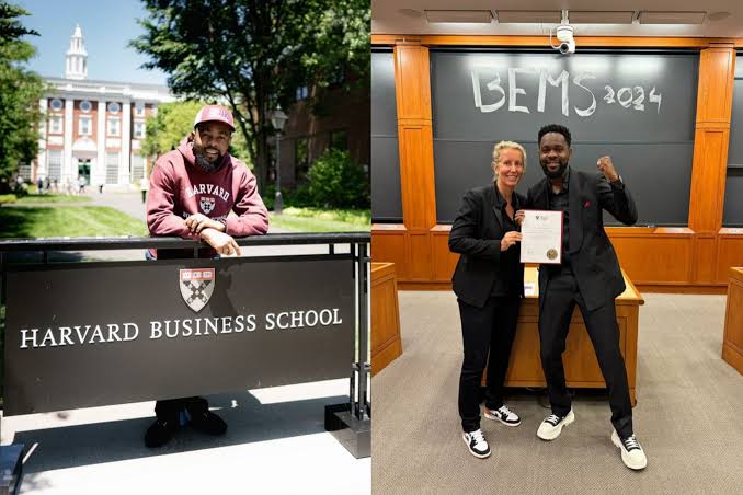 Patoranking graduates from Harvard Business School